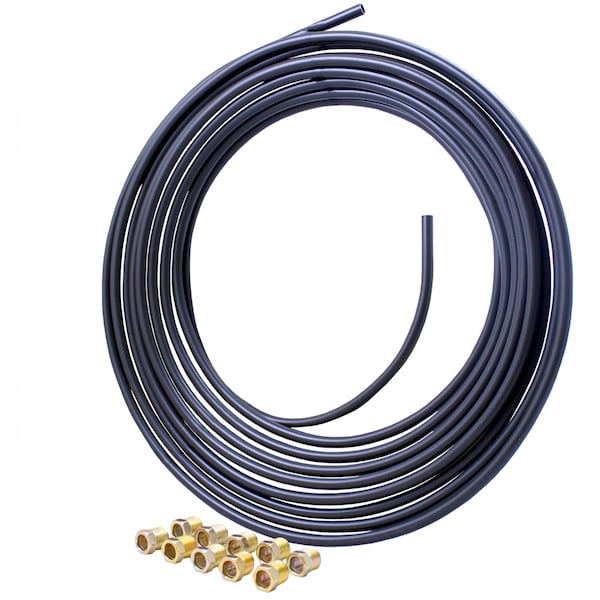 Ags Poly-Armour Brake Line Coil and Tube Nut Kit, 5/16 x 25 PAC-525K - main